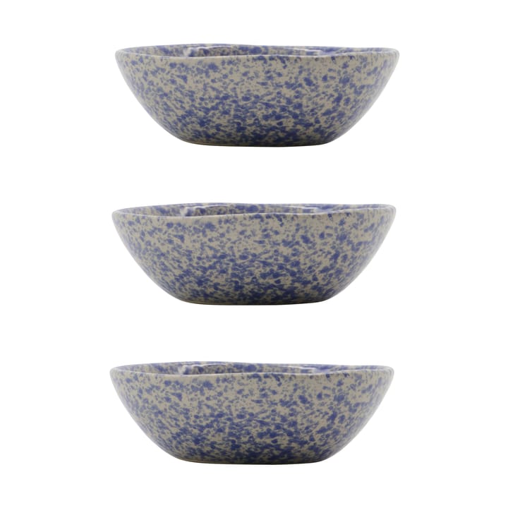 Diva bowl 4 cl 3-pack - Blue - House Doctor