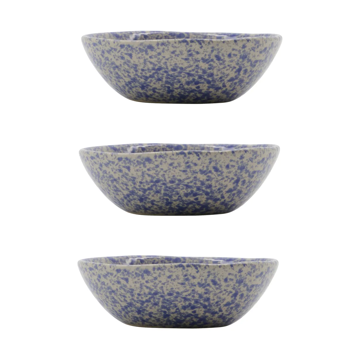 House Doctor Diva bowl 4 cl 3-pack Blue | Scandinavian Design | Breakfast bowls | Blue