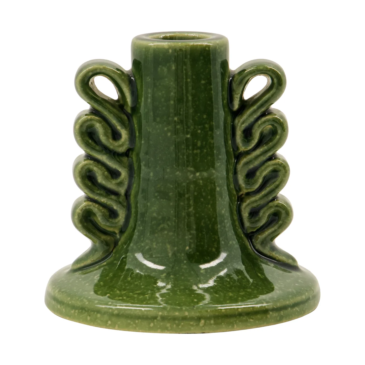 House Doctor Diva candle holder 9.5 cm Green | Scandinavian Design | Candle holders | Green
