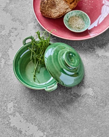 Diva jar with lid - Green - House Doctor
