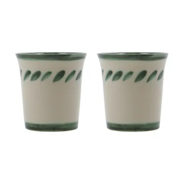 Diva mug 25 cl 2-pack - Green - House Doctor