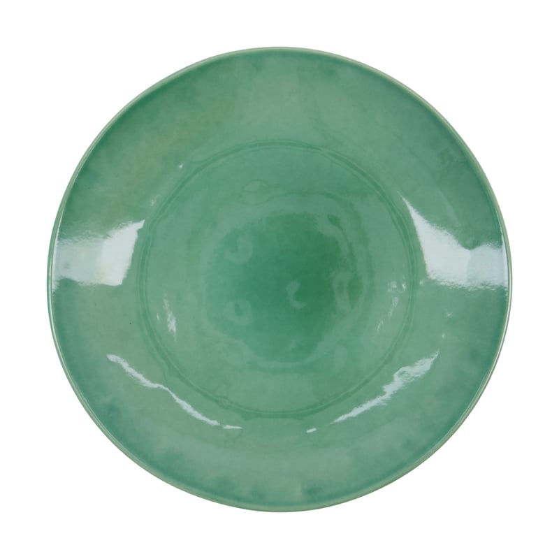 House Doctor Diva plate Ø28 cm Green