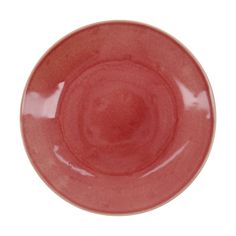 House Doctor Diva plate Ø28 cm Red