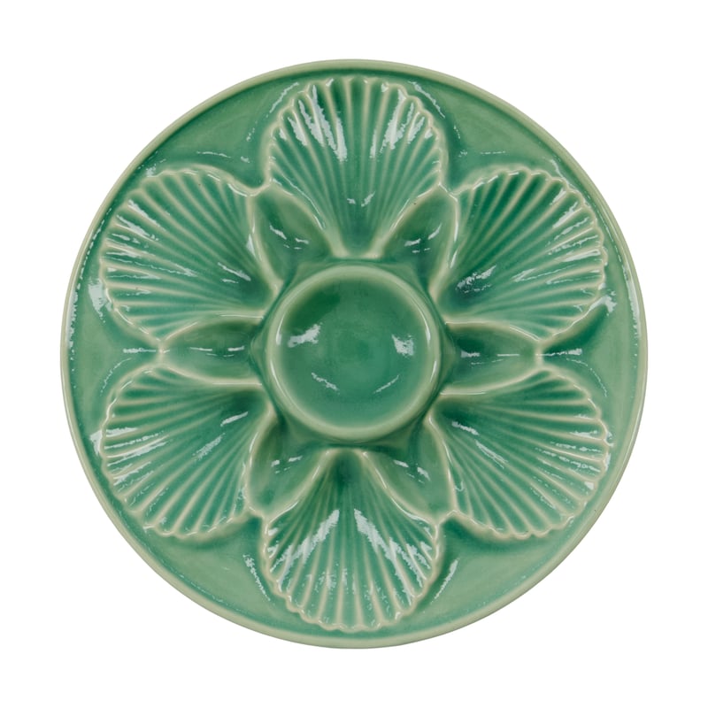 House Doctor Diva serving platter Ø25 cm Green