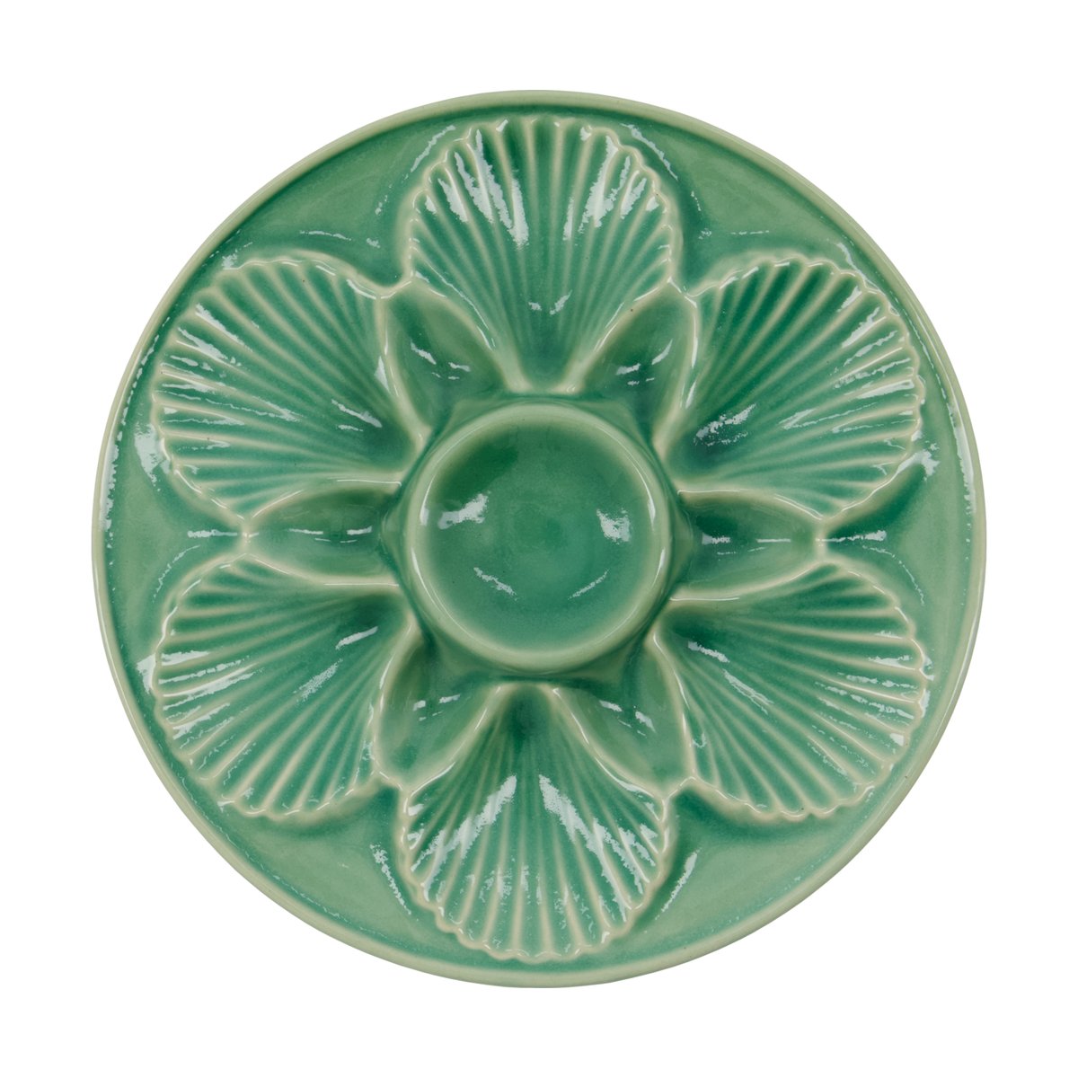 House Doctor Diva serving platter Ø25 cm Green