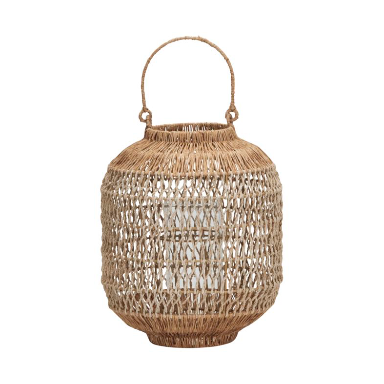 House Doctor Dive lamp 34 cm Nature | Scandinavian Design | Tea light holders, lanterns & candle dishes | Beige