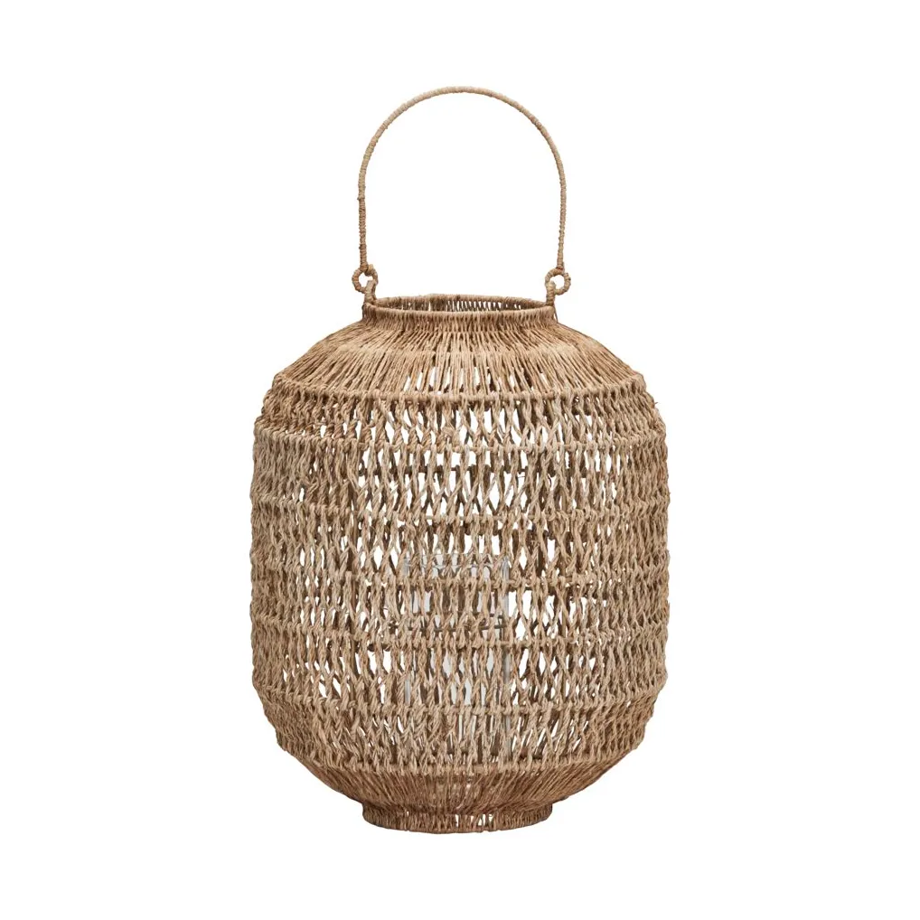 House Doctor Dive lamp 43 cm Nature | Scandinavian Design | Tea light holders, lanterns & candle dishes | Beige