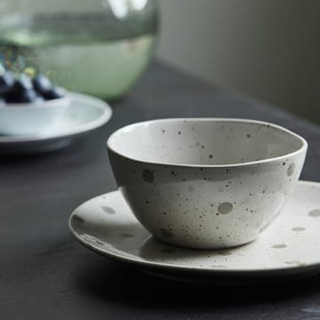 Dots bowl Ø12 cm - White-green dots - House Doctor