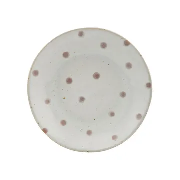 Dots plate Ø15.7 cm - white-green - House Doctor