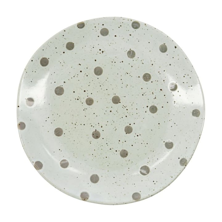 Dots plate Ø19.5 cm - Beige - House Doctor