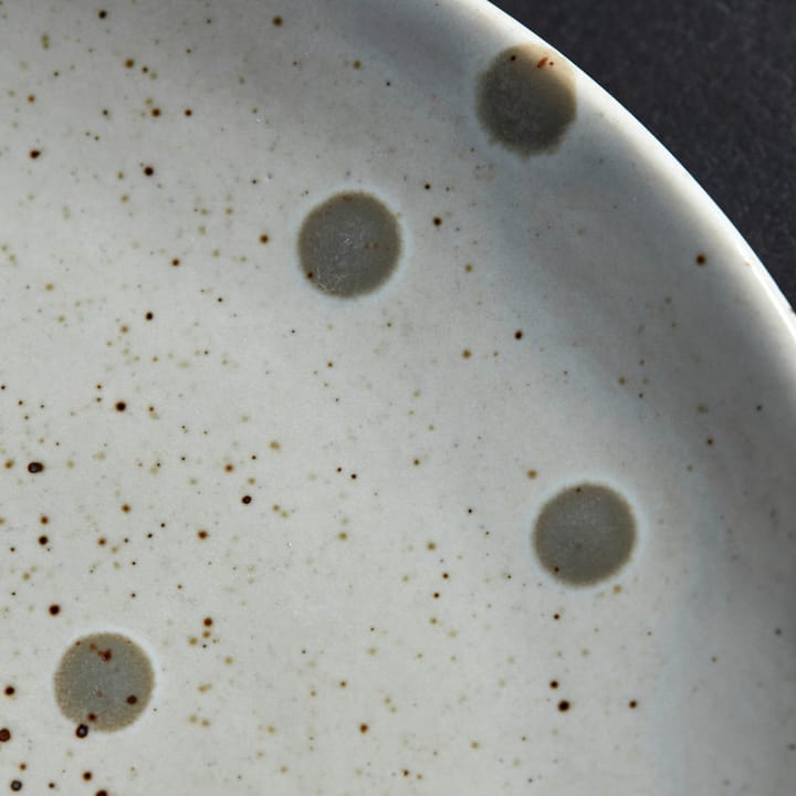 Dots plate Ø19.5 cm, Beige House Doctor
