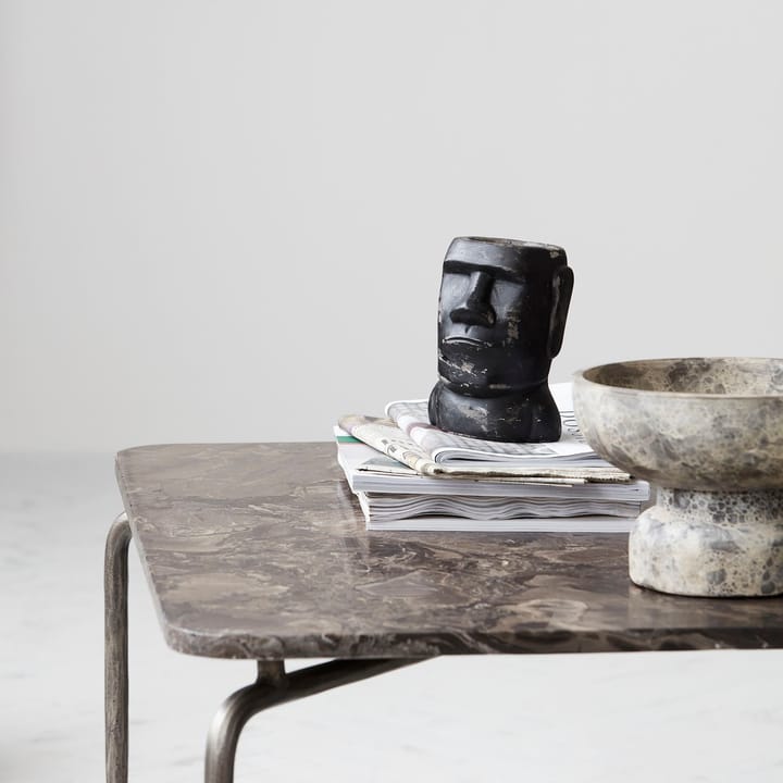 Earth vase 11 cm, black House Doctor