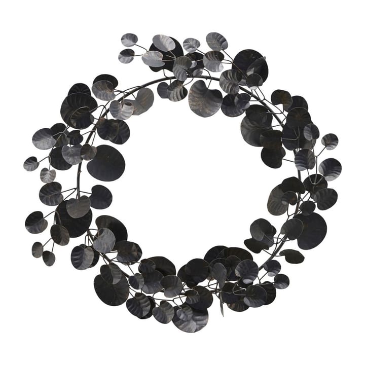 Eucalyptus Christmas wreath, black House Doctor