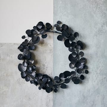 Eucalyptus Christmas wreath - black - House Doctor
