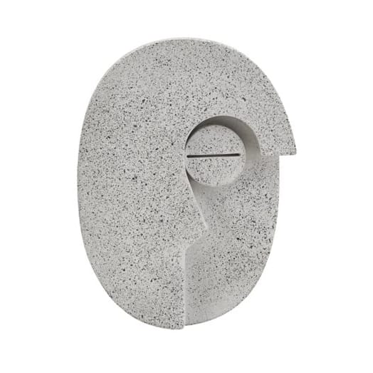 Face wall decoration 14 cm - Grey - House Doctor