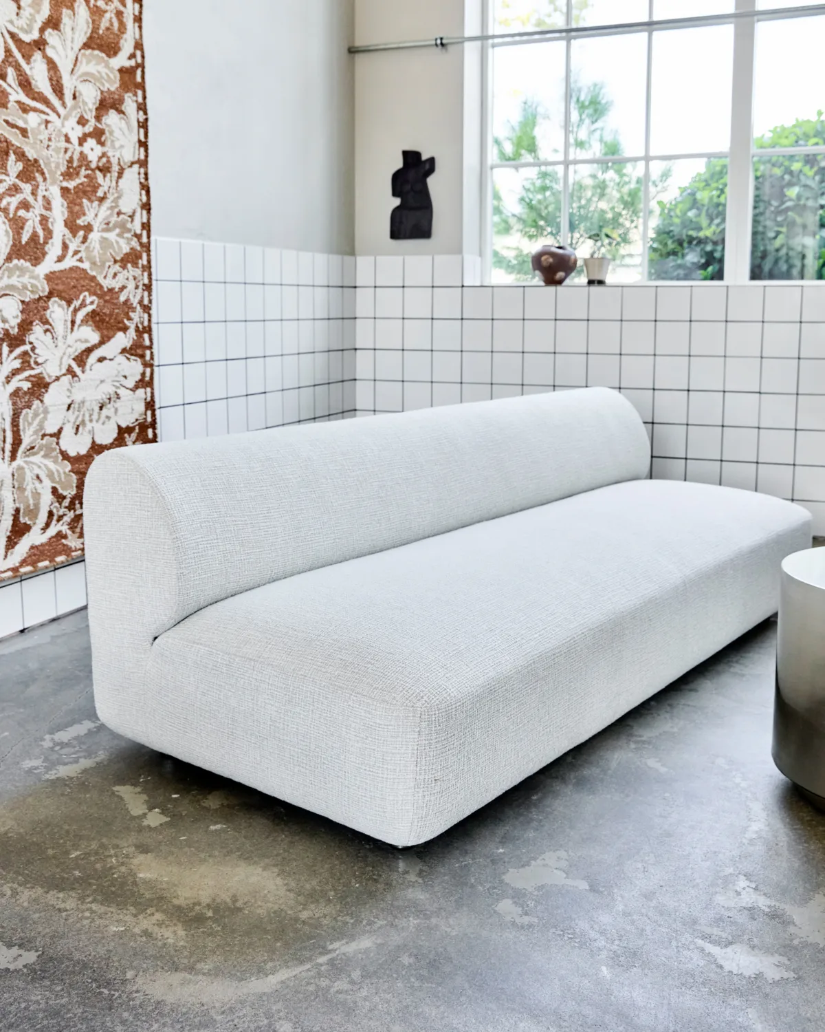 Feel sofa, Off-white, 225x95x75 cm House Doctor
