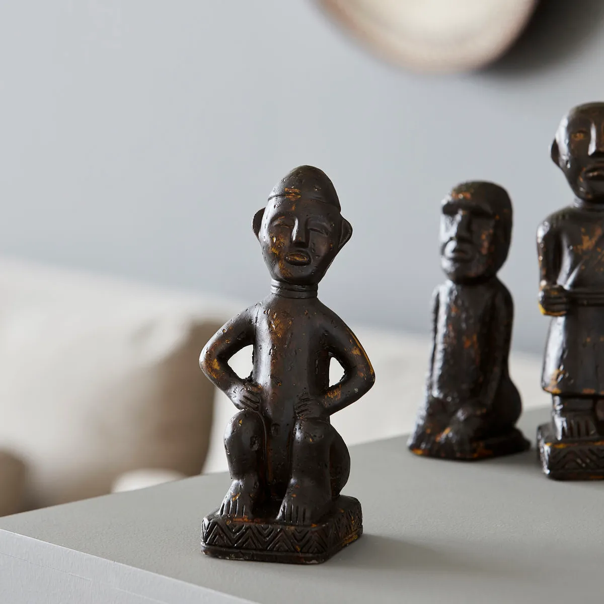 Figure skulptur 19 cm, black House Doctor