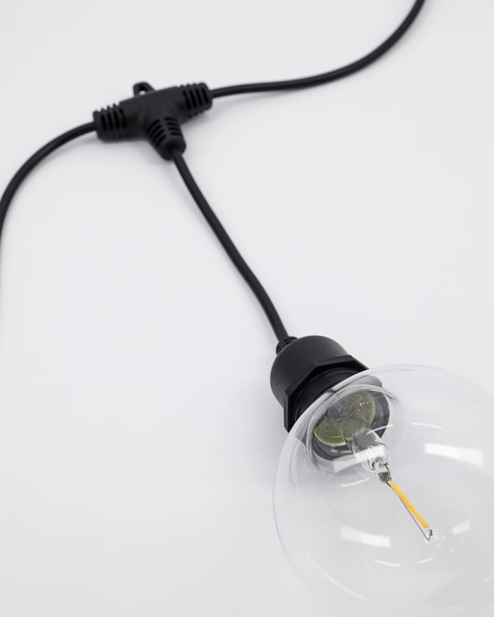 Filan string lights 6.4 m - Black - House Doctor
