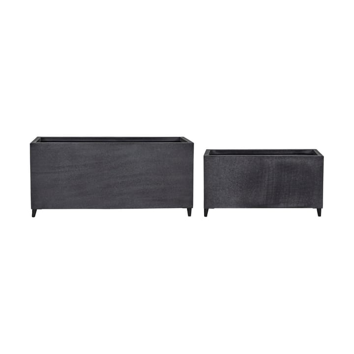 File pot 2 pieces - Grey - House Doctor