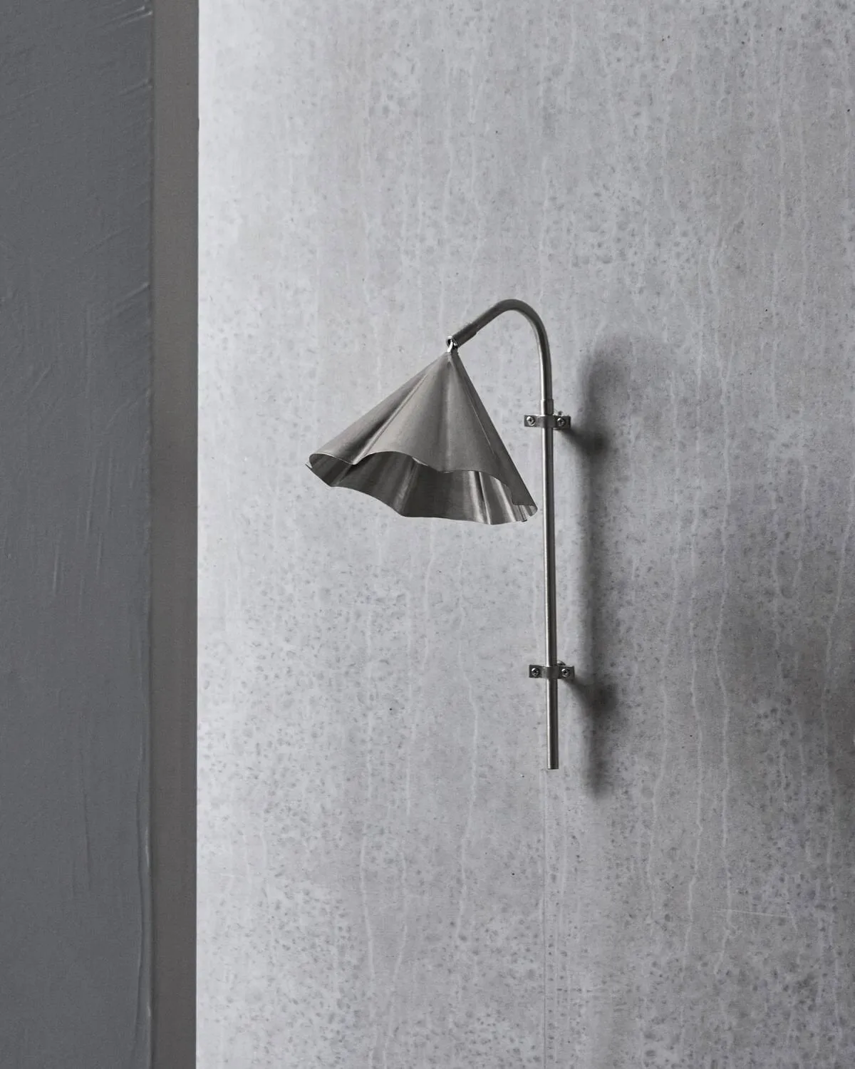 Flola wall lamp 51 cm, Brushed silver-coloured House Doctor