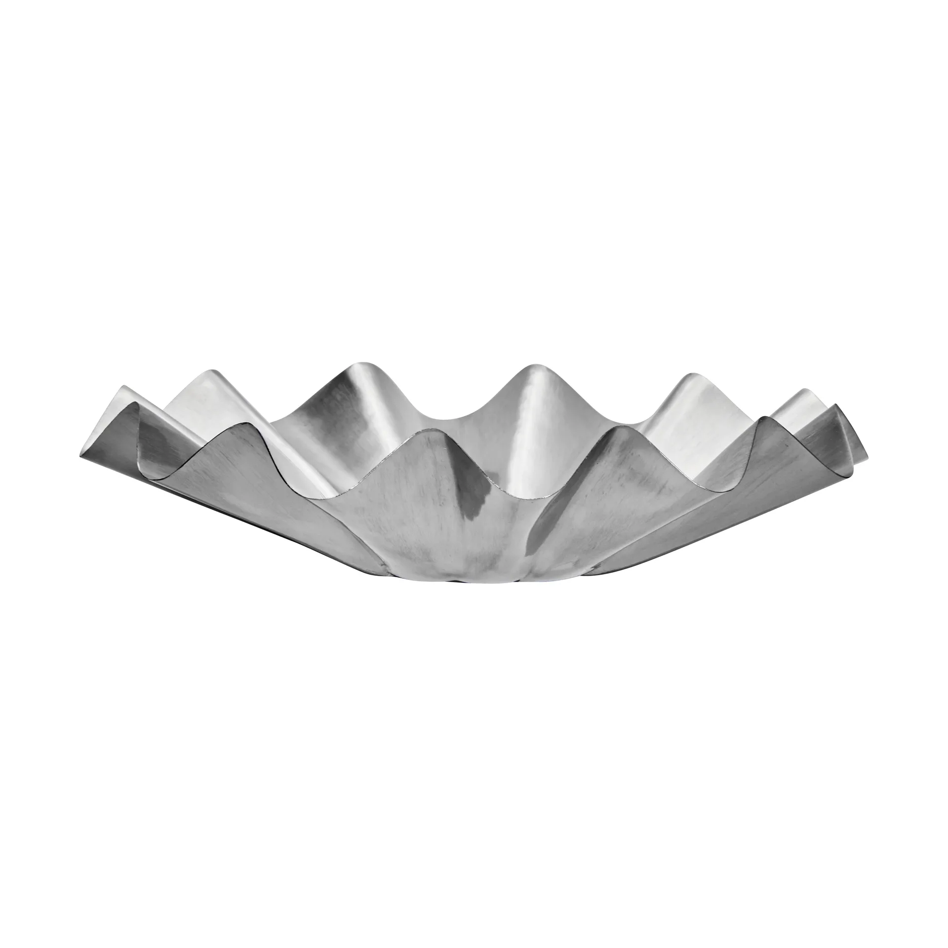 Flood bowl Ø35 cm, Brushed silver House Doctor