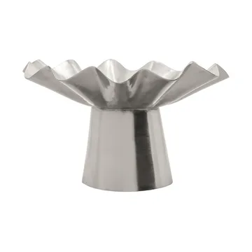 Flood decorative bowl - Silver finish, Ø22x14 cm - House Doctor