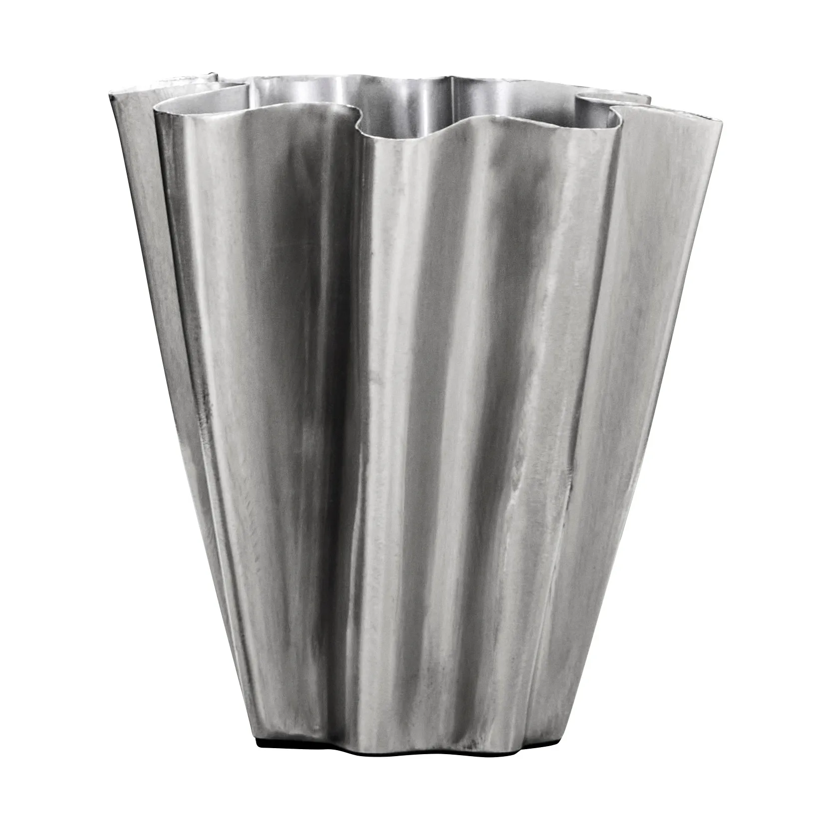 Flood vase 13 cm, Brushed silver House Doctor
