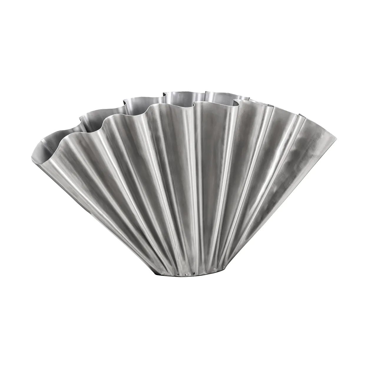 House Doctor Flood vase Brushed silver