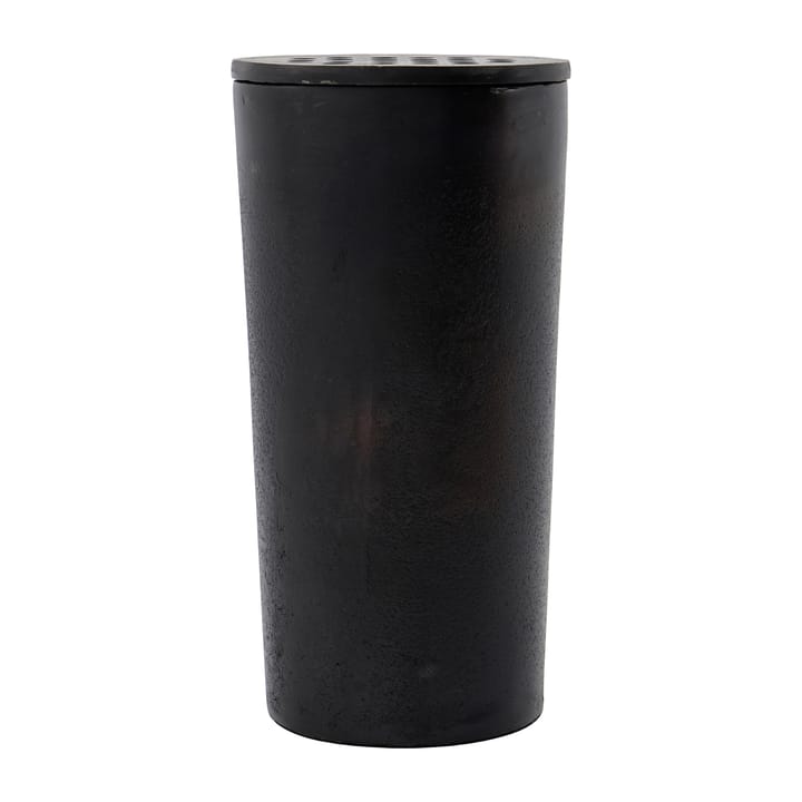 Flow vase 18 cm - Browned brass - House Doctor