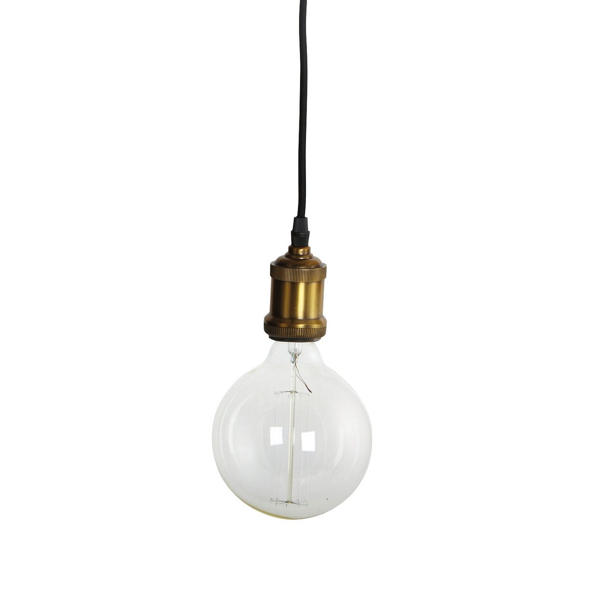 House Doctor Fly lamp brass | Scandinavian Design | Pendant lamps | Black