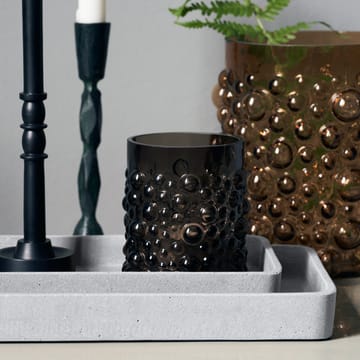 Foam  tea light holder - Brown - House Doctor