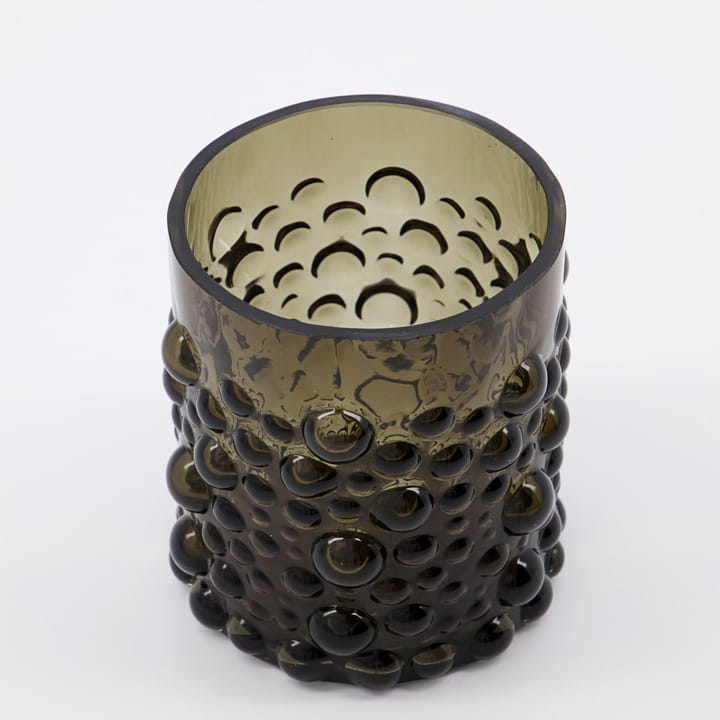 Foam  tea light holder - Brown - House Doctor