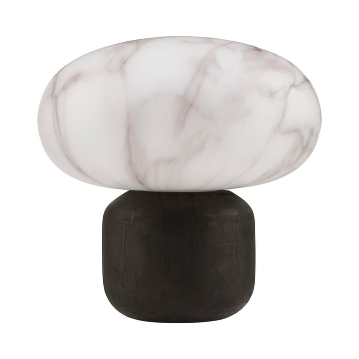 Fog lantern black and white marble, 20 cm House Doctor