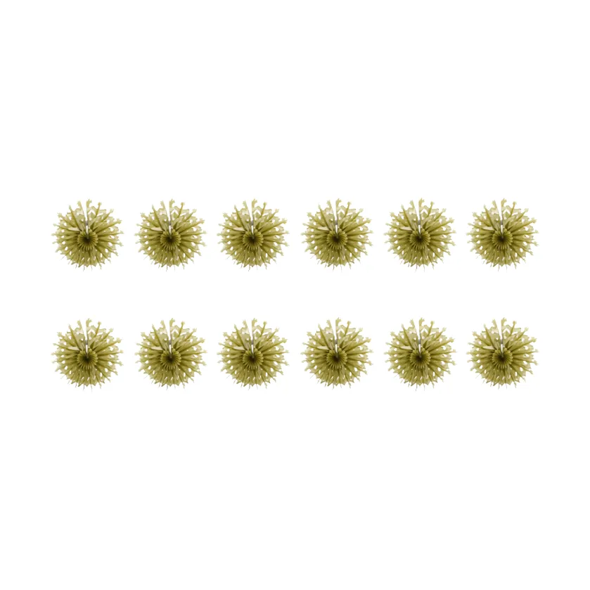 Fold paper stars 12-pack, Golden House Doctor