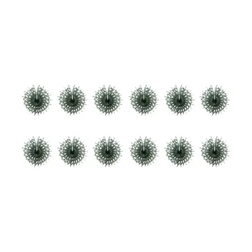 Fold paper stars 12-pack - Green - House Doctor