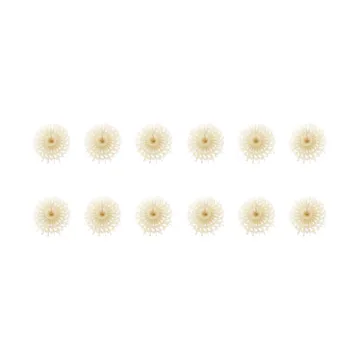 Fold paper stars 12-pack - Ivory - House Doctor