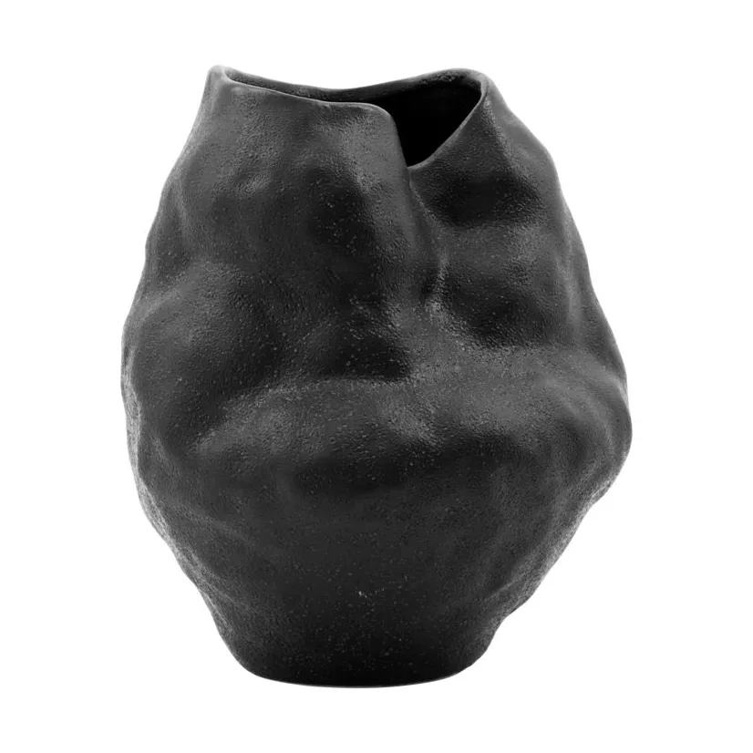 House Doctor Fomu vase 20 cm Black | Scandinavian Design | Vases | Black