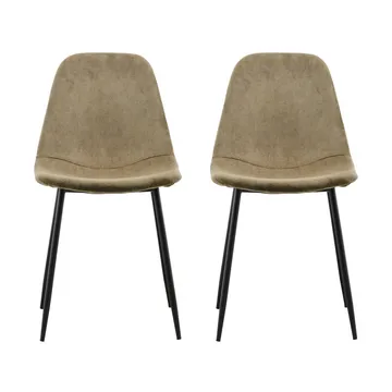 Found chair 2-pack green - House Doctor