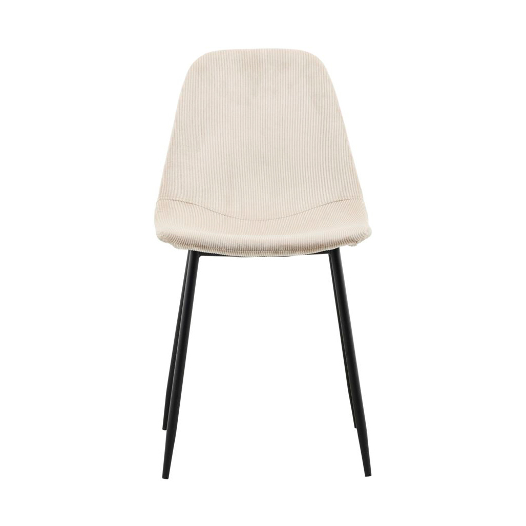House Doctor Found chair corduroy Sand | Scandinavian Design | Chairs | Beige