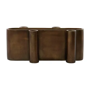 Four advent candle oval - Antique brass - House Doctor