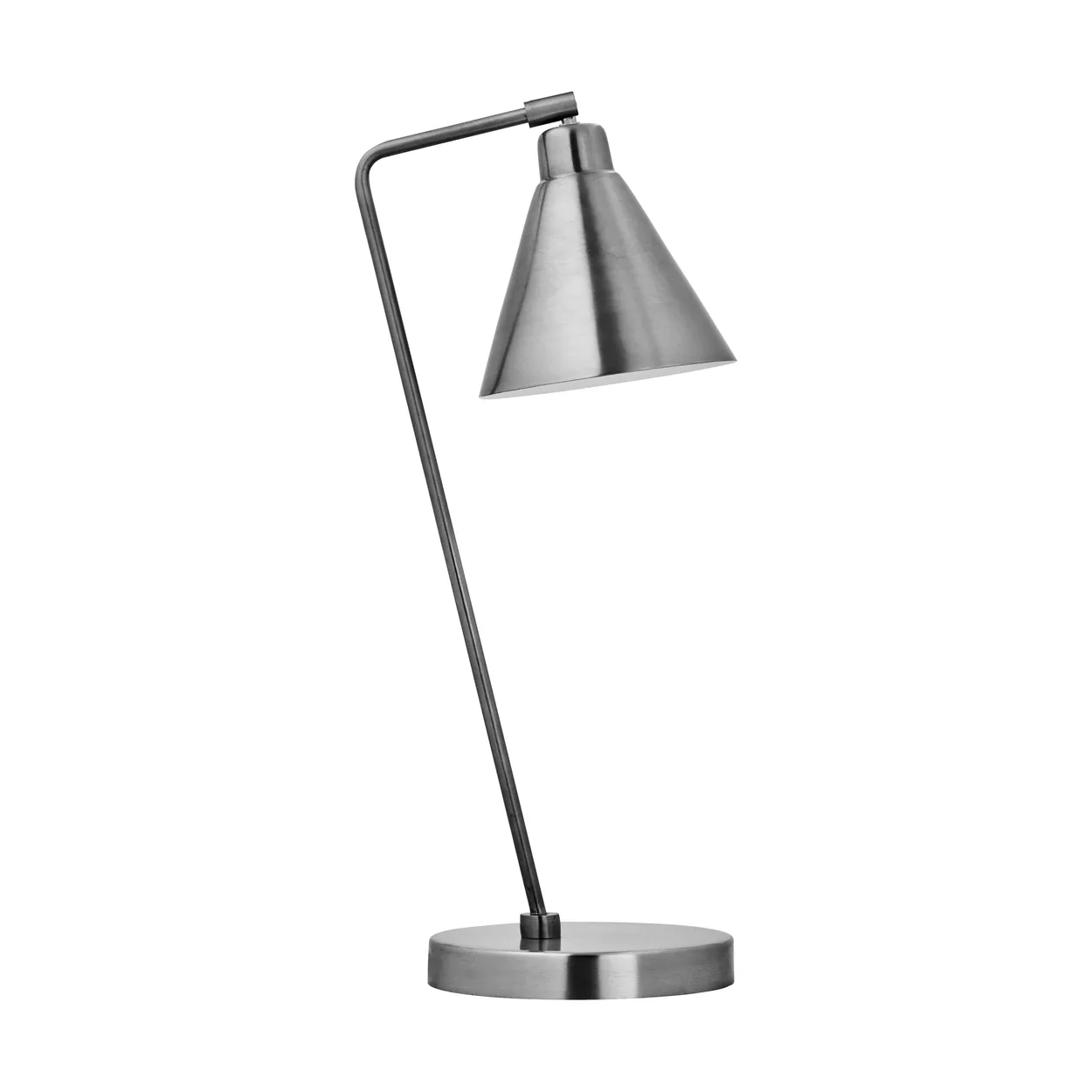 House Doctor Game table lamp Brushed silver | Scandinavian Design | Desk & table lamps | Silver-coloured