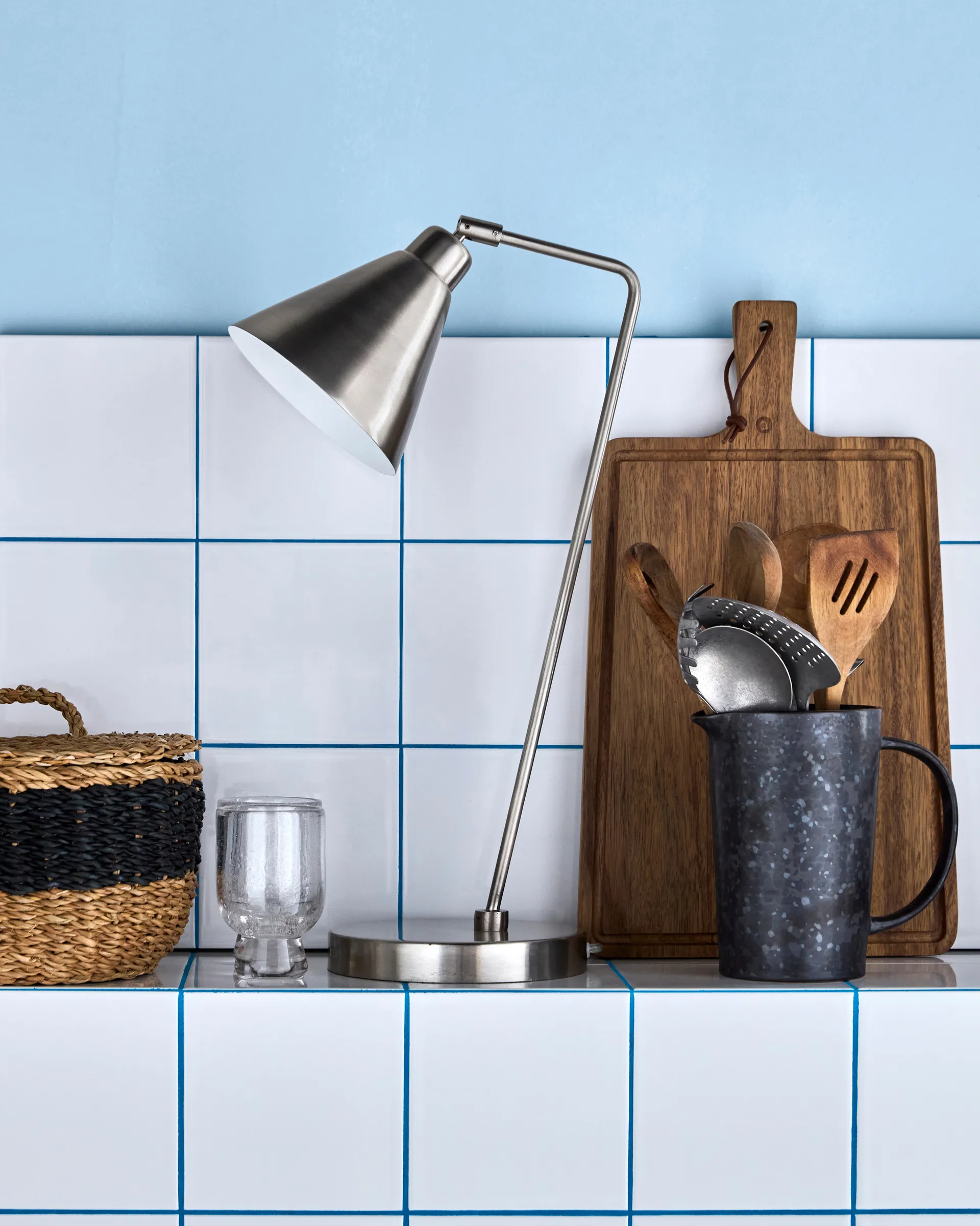 Game table lamp, Brushed silver House Doctor