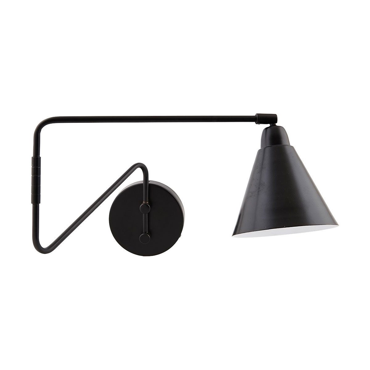 House Doctor Game wall lamp black large, 70 cm | Scandinavian Design | Wall lights | Black