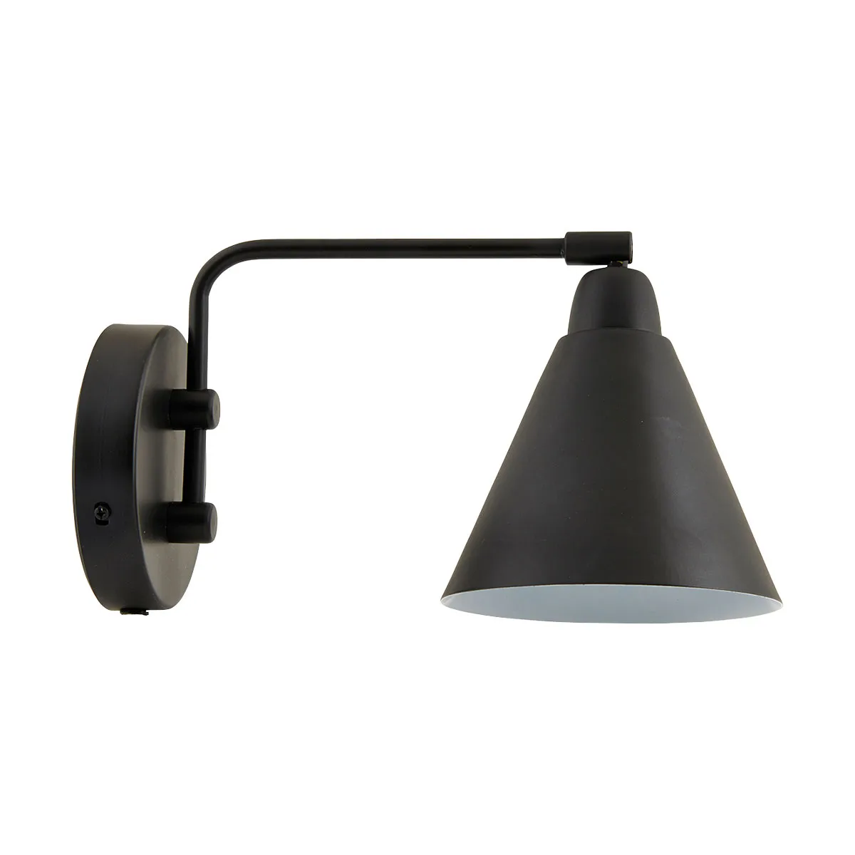 House Doctor Game wall lamp black small, 30 cm | Scandinavian Design | Wall lights | Black
