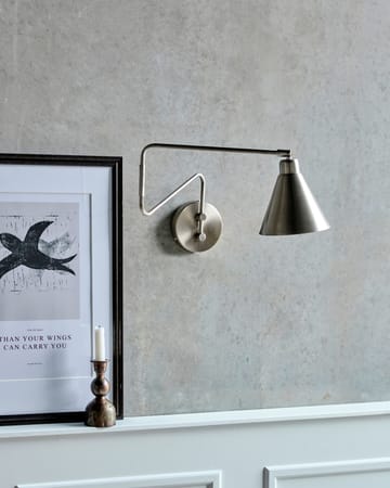 Game wall lamp brushed silver - Large, 76 cm - House Doctor