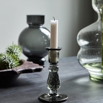Glee candle sticks 16 cm - grey - House Doctor
