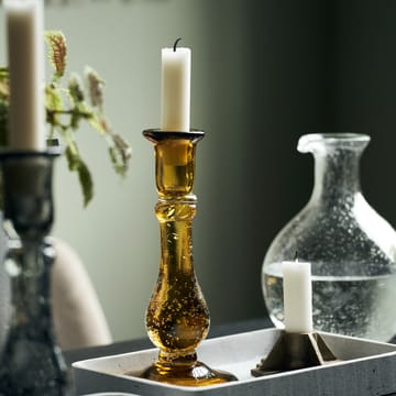 Glee candle sticks 22 cm - Amber - House Doctor