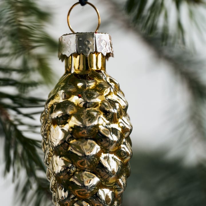 Glint Christmas decoration 5.8 cm 6-pack, Gold House Doctor