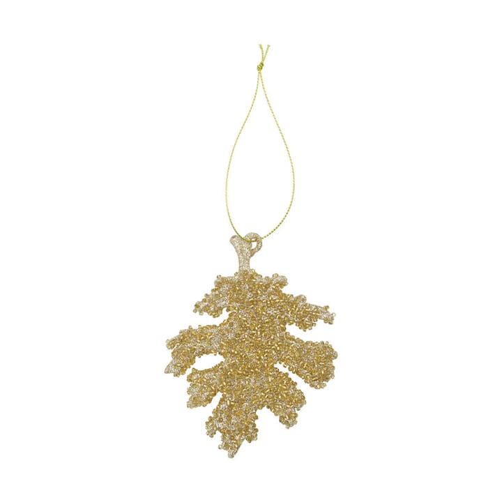 Gliz Christmas decoration 10.5 cm 3-pack, Gold glitter House Doctor