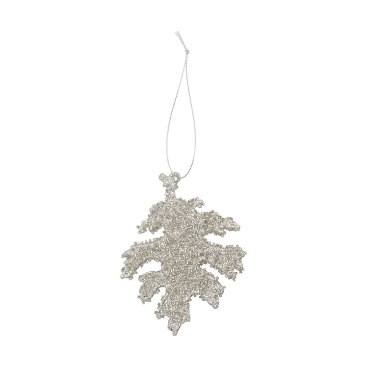 Gliz Christmas decoration 10.5 cm 3-pack, Silver glitter House Doctor